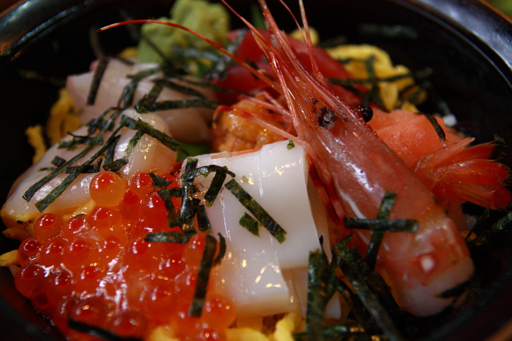 海鮮丼で学ぶ🐟プロの技🌊